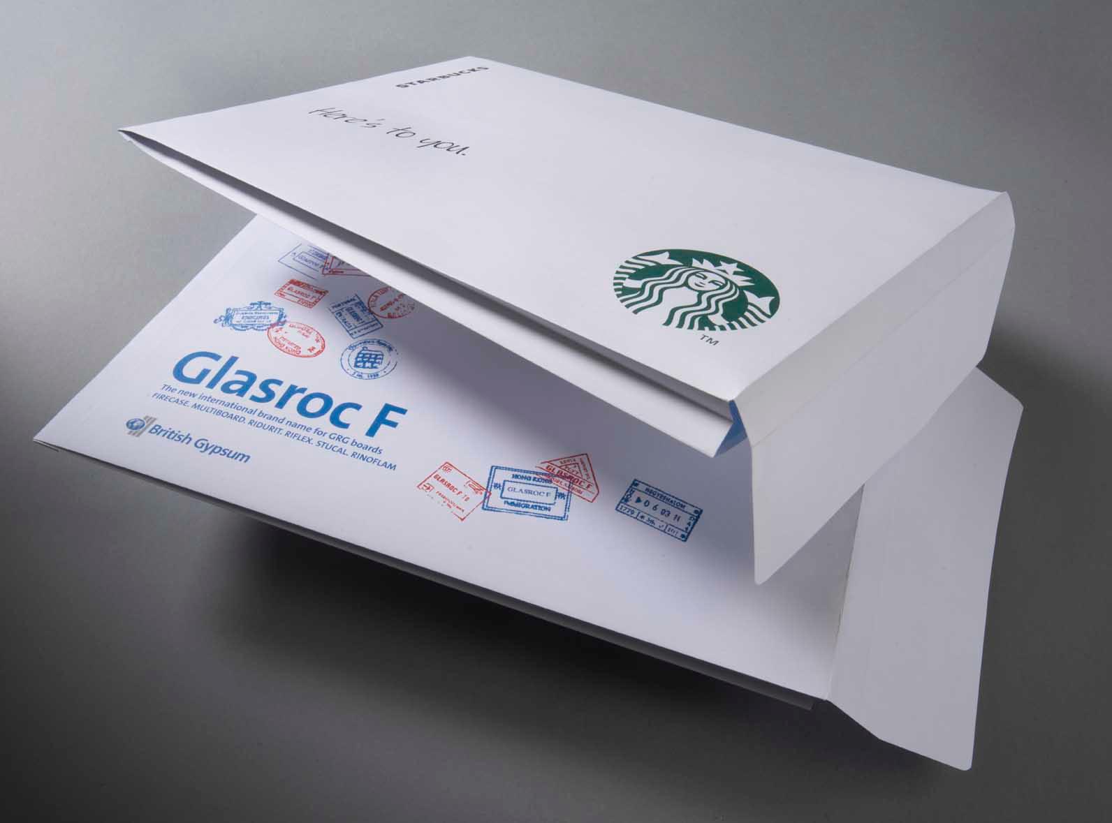 Gusset Envelope - White - C5